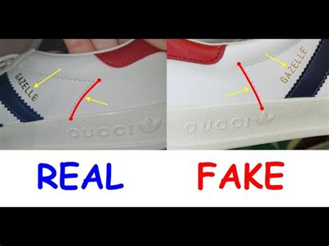 real vs fake adidas gazelle.